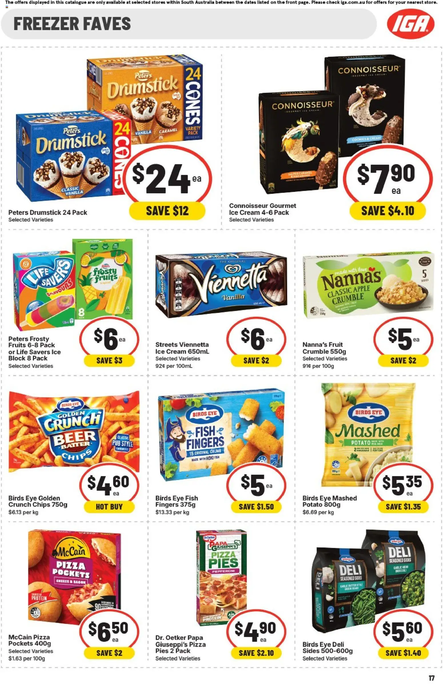 IGA catalogue - valid from 26/08/2026 | Page: 13 | Products: Milk, Chips, Cream, Popcorn