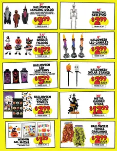 Preview of Ollie's weekly ads valid from 08/21/2026 | Page: 2 | Products: Candles, Kitchen towels, Peach, Pumpkin