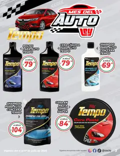 Vista previa de Casa Ley folleto Mes del auto, nuevo folleto de la tienda, válido en México a partir del 04/07/2026 | Página: 3