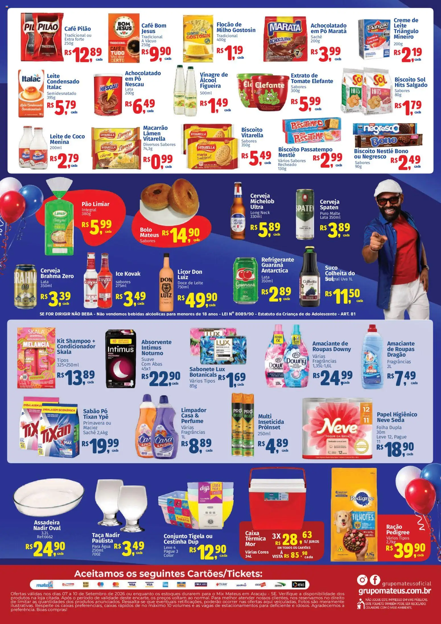 Mateus Folheto - válido de 07/09/2026 | Página: 2 | Produtos: Álcool, Bebidas, Bolo, Refrigerante