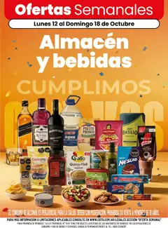 Vista previa Coto - Almacén y bebidas válido desde el 12/10/2026