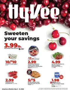 Preview of HyVee weekly ads valid from 07/06/2026