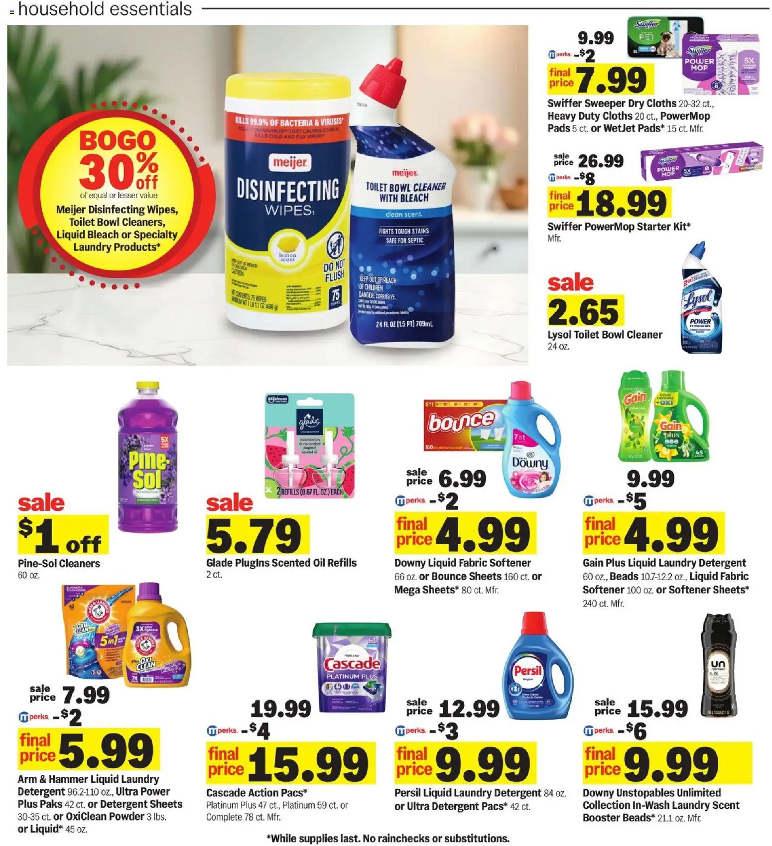 Meijer Weekly Ad - MI - valid from 06.05.2026 | Page: 22 | Products: Pads, Starter, Lemon, Watermelon