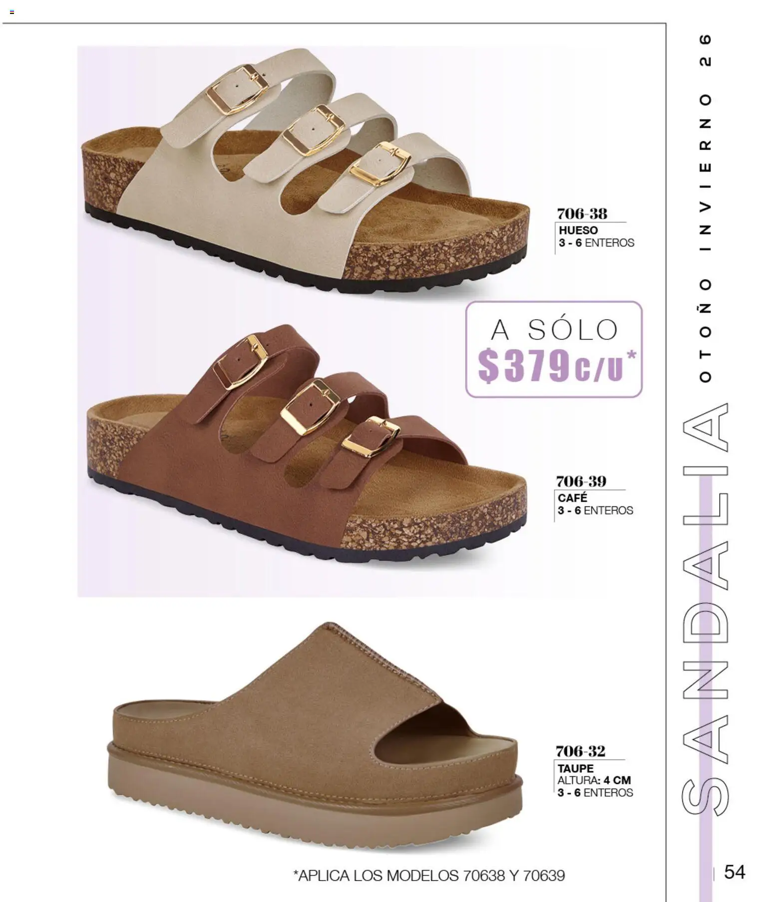 Nuevas ofertas de Cklass válidas en toda la República Mexicana desde el 08/07/2026. ¡Encuentra las mejores ofertas en Cklass catálogo Sandalias! | Página: 61 | Productos: Café