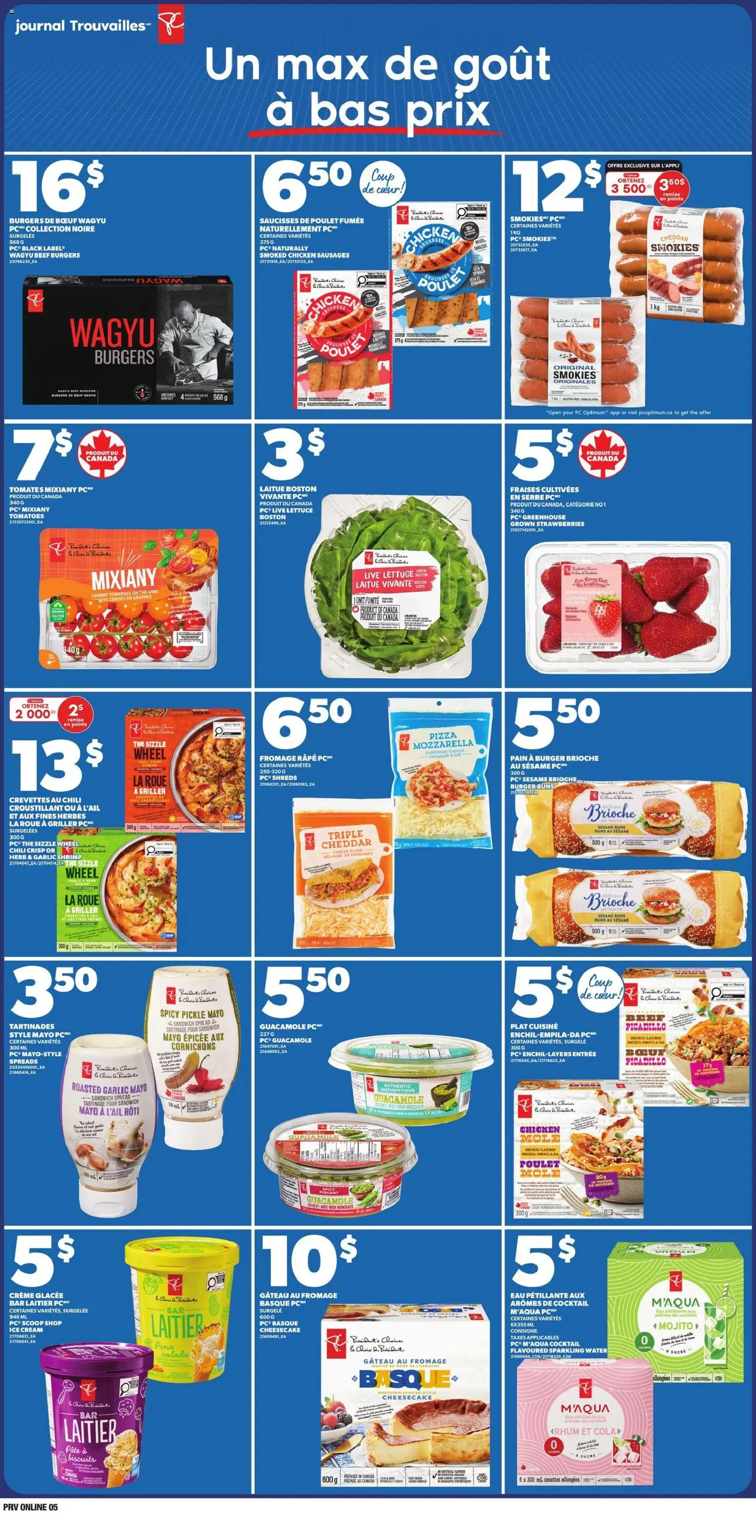 Provigo flyer valid from 11.06.2026 | Page: 7 | Products: Ice cream, Pizza, Chicken, Tomatoes