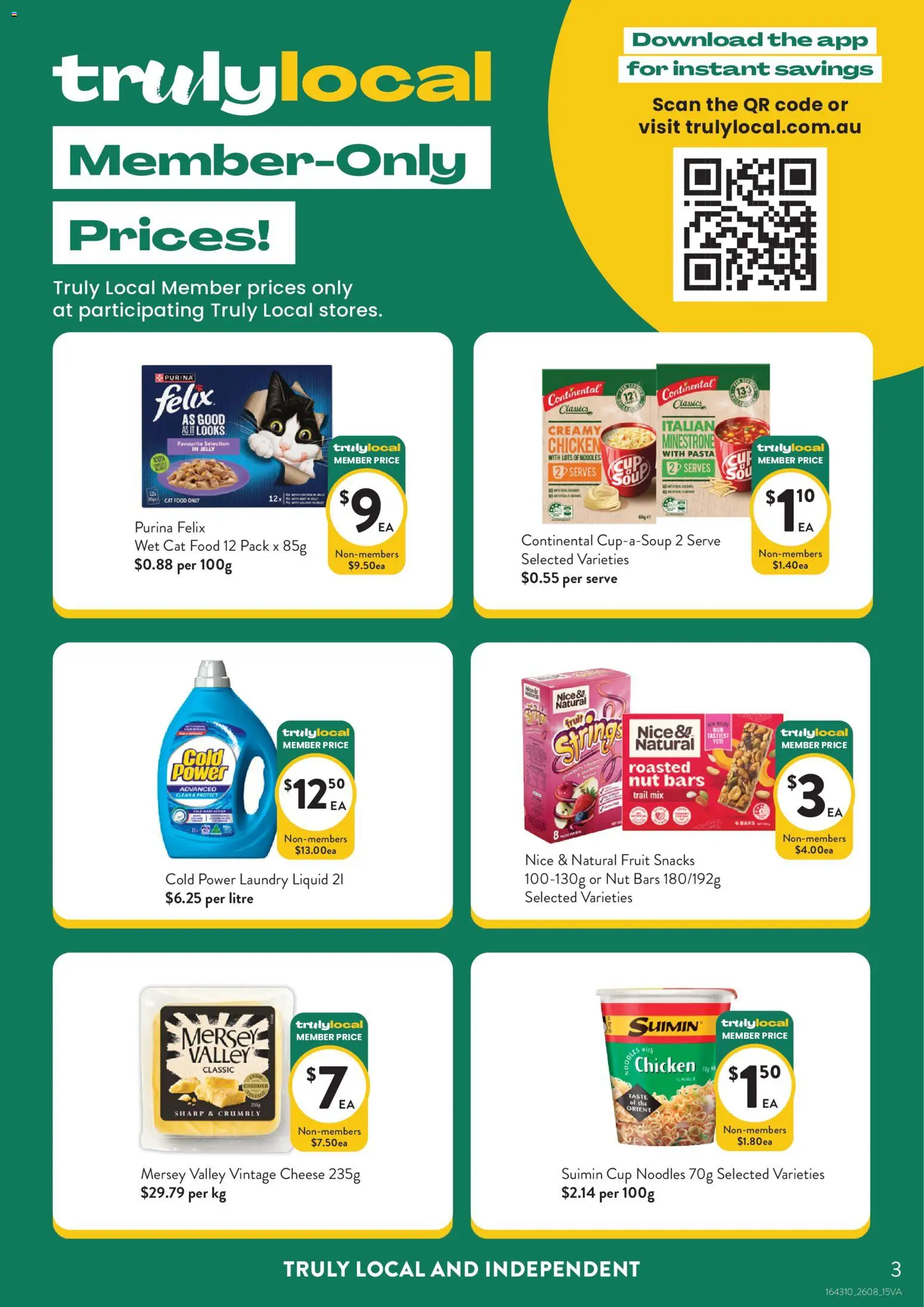 Foodworks catalogue - valid from 26/08/2026 | Page: 3 | Products: Food, Snacks, Cheese, Chicken