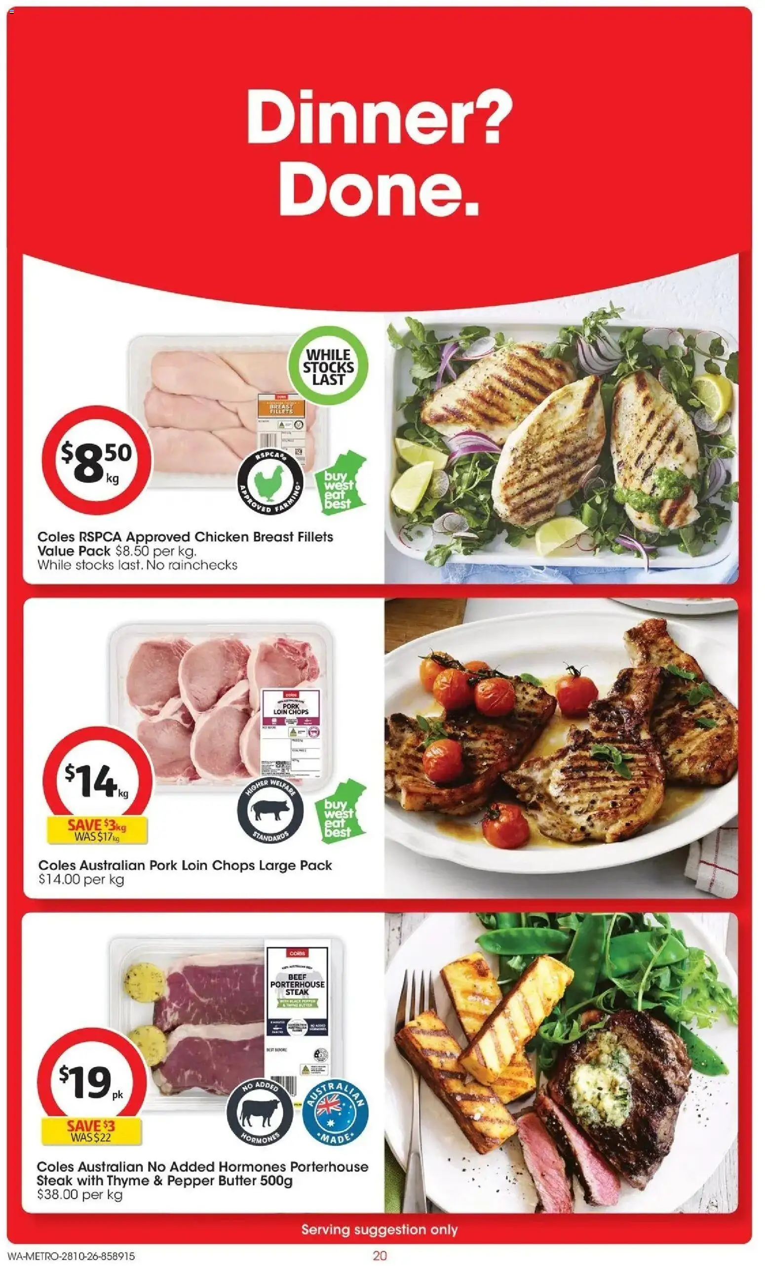 ﻿Coles catalogue valid from 28/10/2026 > Online Australia | Page: 20