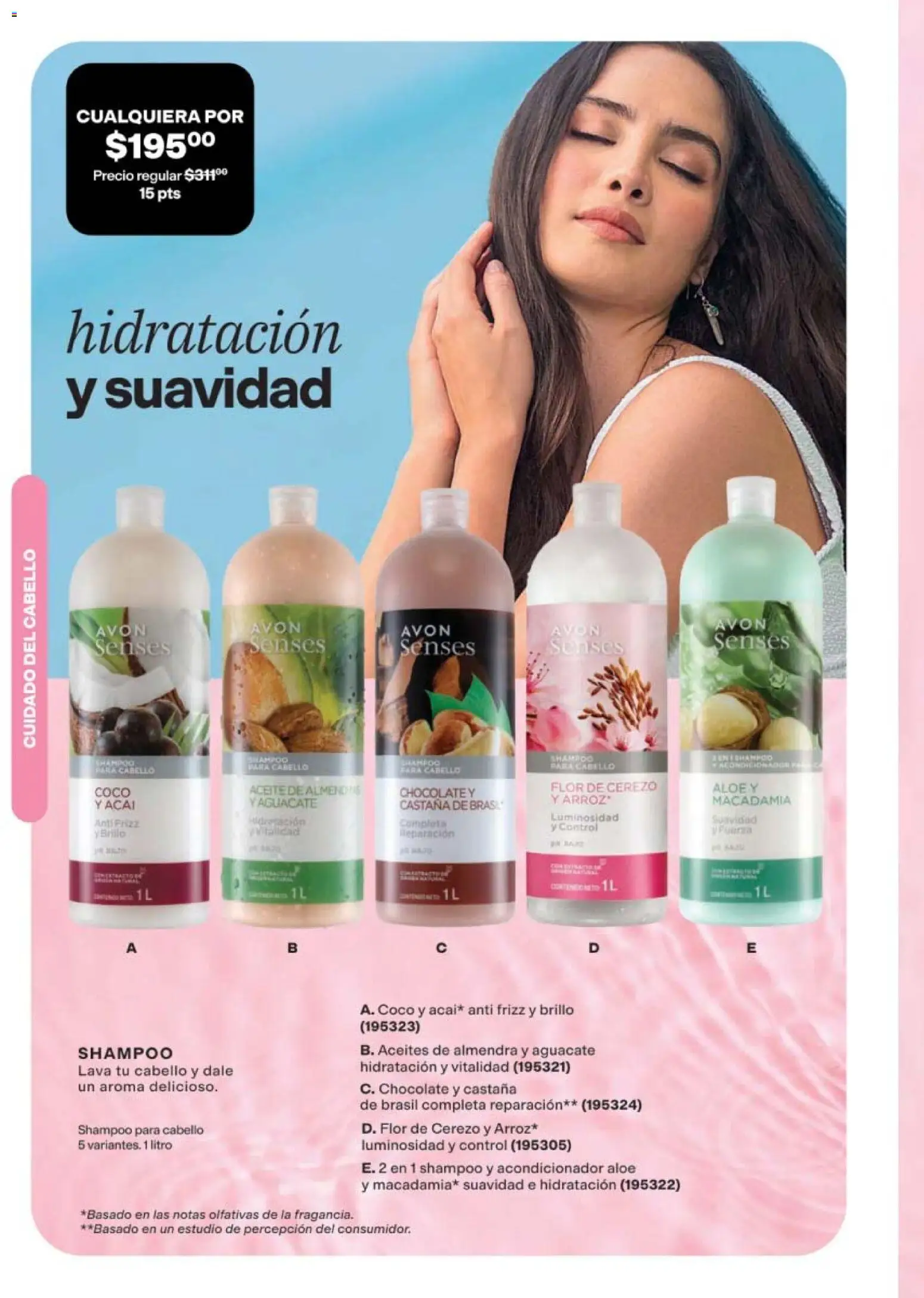 Nuevas ofertas de AVON válidas en toda la República Mexicana desde el 10/07/2026. ¡Encuentra las mejores ofertas en AVON campaña 11 2026! | Página: 154 | Productos: Almendras, Brillo, Aguacate, Almendra