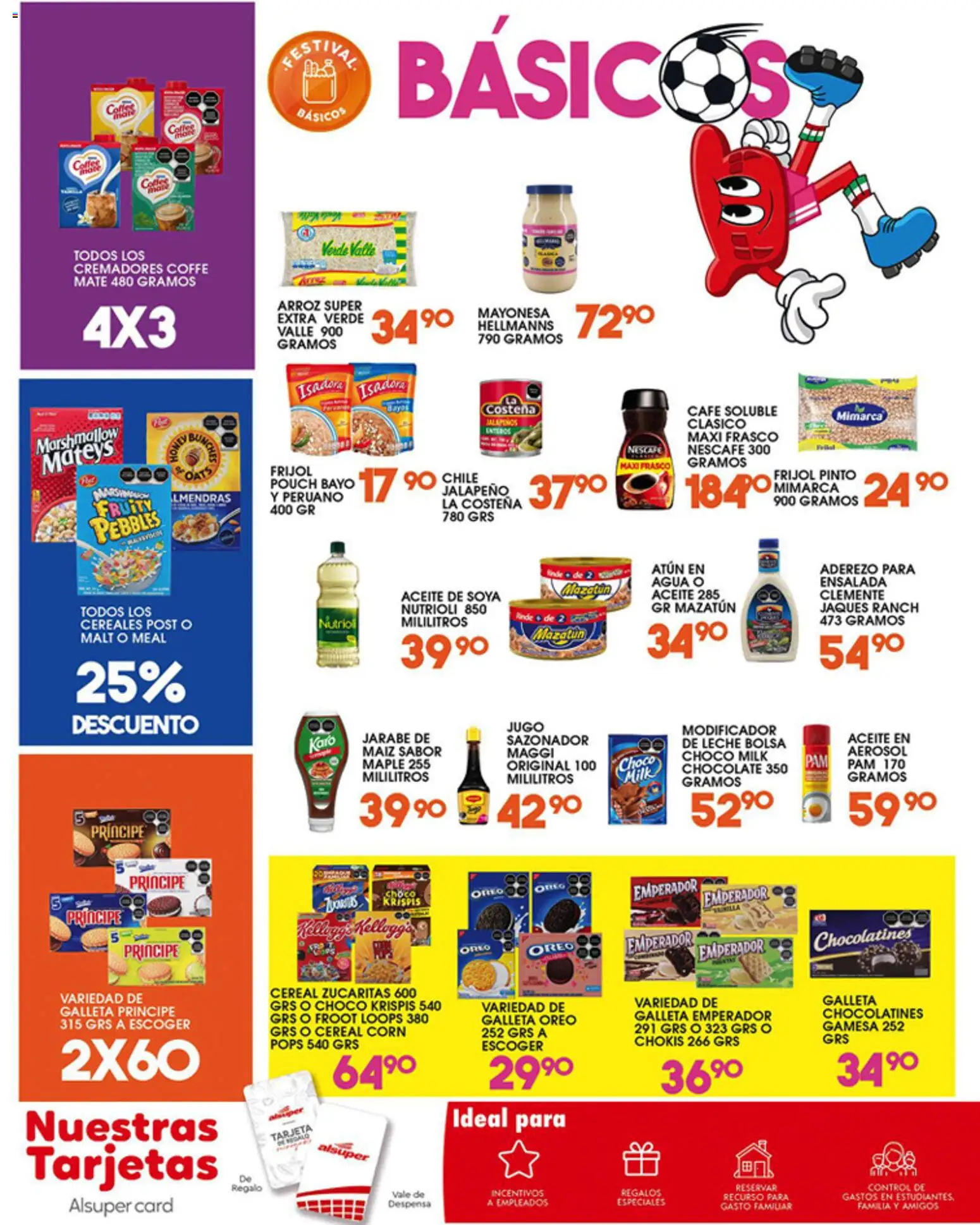 Nuevas ofertas de Alsuper válidas en toda la República Mexicana desde el 05.06.2026. ¡Encuentra las mejores ofertas en Alsuper folleto Chihuahua-Estado! | Página: 6 | Productos: Maíz, Leche, Arroz, Ensalada