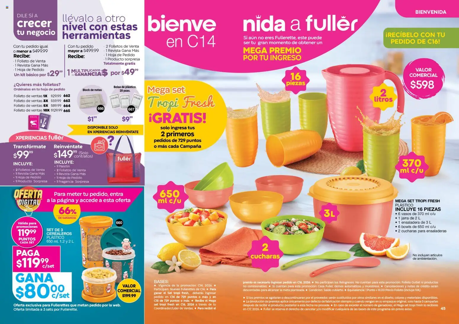 Nuevas ofertas de Fuller válidas en toda la República Mexicana desde el 14/10/2026. ¡Encuentra las mejores ofertas en Fuller Gana Más 14 2026! | Página: 23