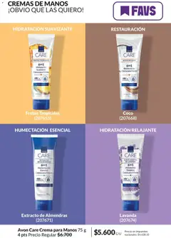 Vista previa Avon -  Campaña 6/2026 válido desde el 01.06.2026 | Página: 150 | Productos: Almendras, Aceite, Suavizante, Crema