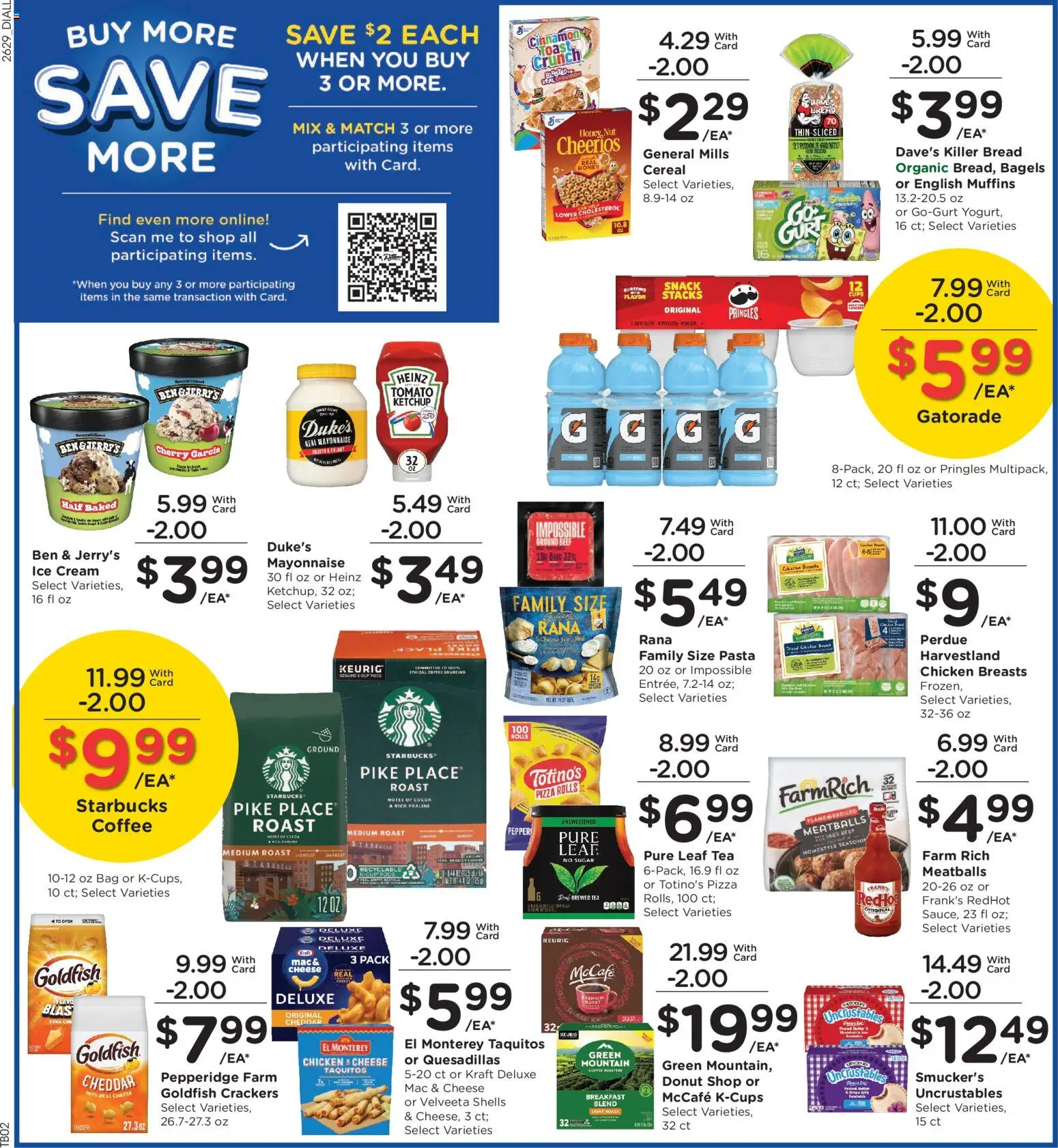 Dillons Weekly Ad - valid from 08/19/2026 | Page: 4 | Products: Chicken, Bread, Pizza, Bag