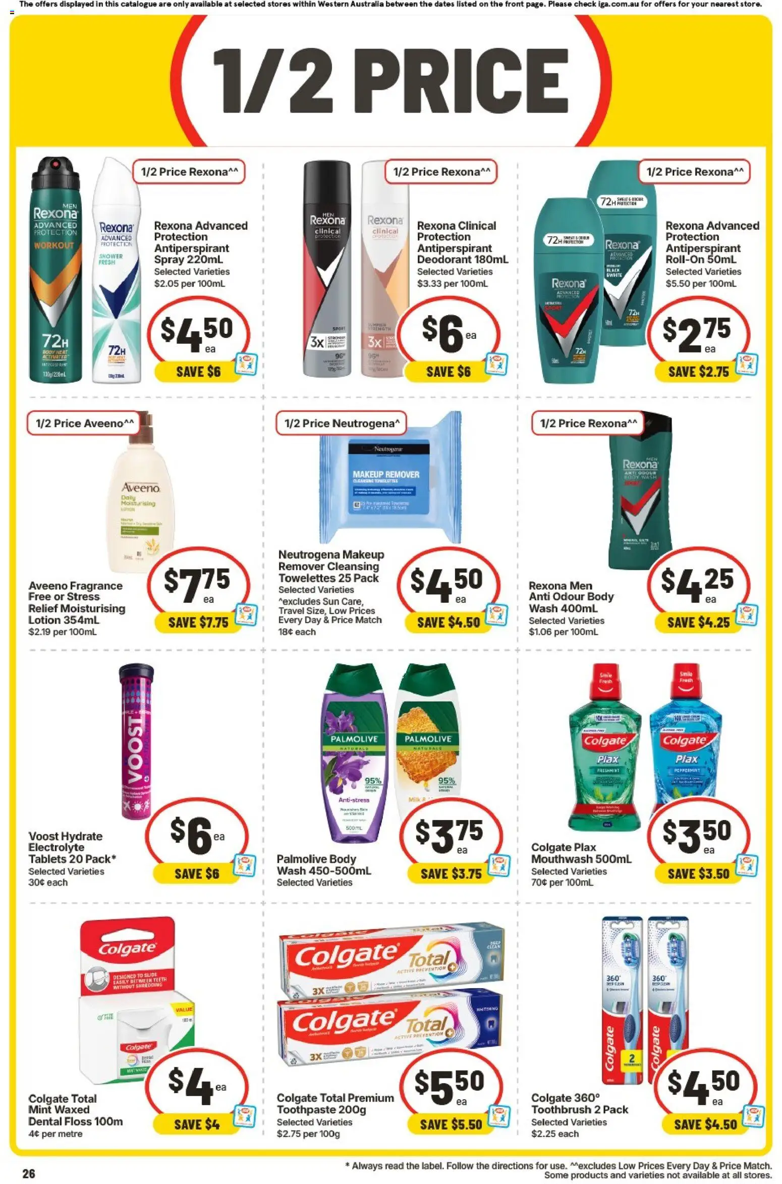 IGA catalogue - valid from 06.05.2026 | Page: 27 | Products: Milk, Antiperspirant, Toothpaste, Toothbrush