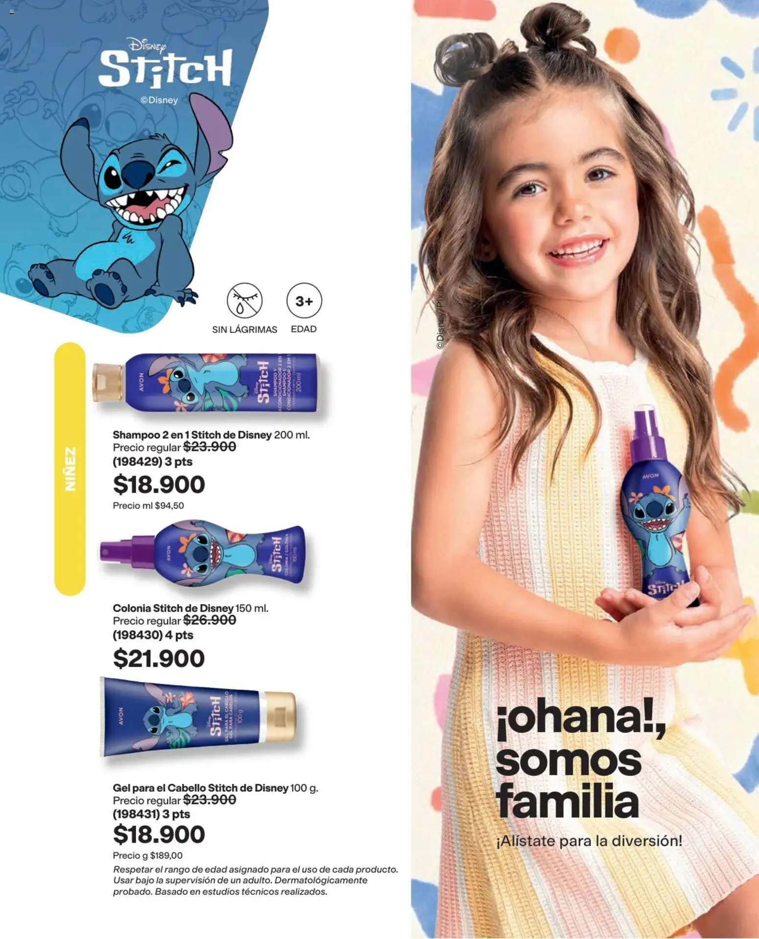 Avon revista - valida desde el 03/08/2026 | Página: 198 | Productos: Bajo, Shampoo, Acondicionador