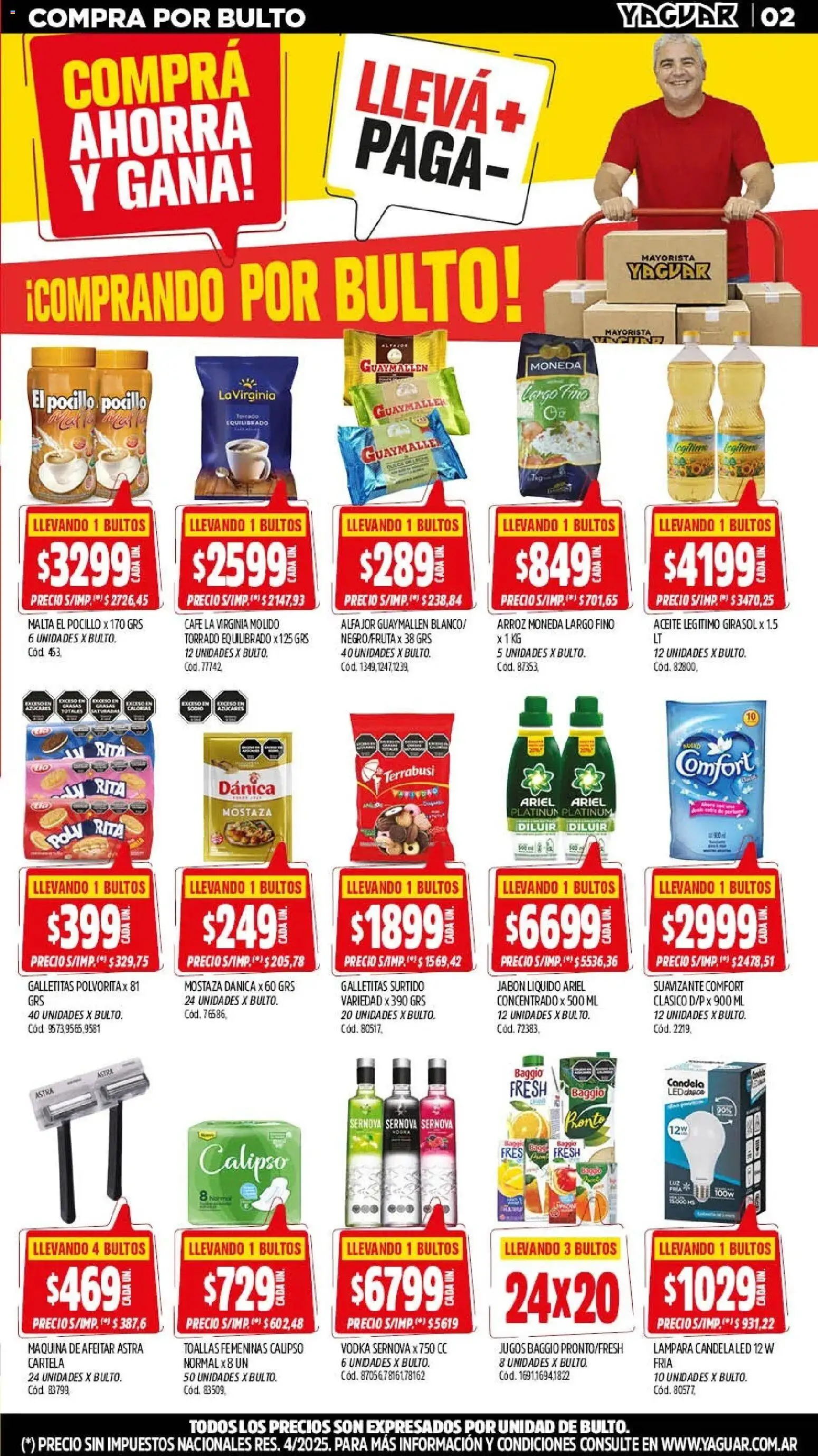 Yaguar - Oferta Semanal Mar del Plata │ válido desde el 04.05.2026 | Página: 2