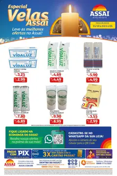 Assaí Atacadista ofertas - PB - Pré-Visualização do folheto da loja Assaí Atacadista, válido de 31/10/2026