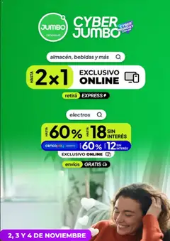 Vista previa Jumbo - Cyber Monday válido desde el 26/10/2026
