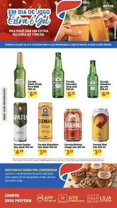 Extra ofertas de Mercado Viral Gol - Pré-Visualização do folheto da loja Extra, válido de 23/06/2026