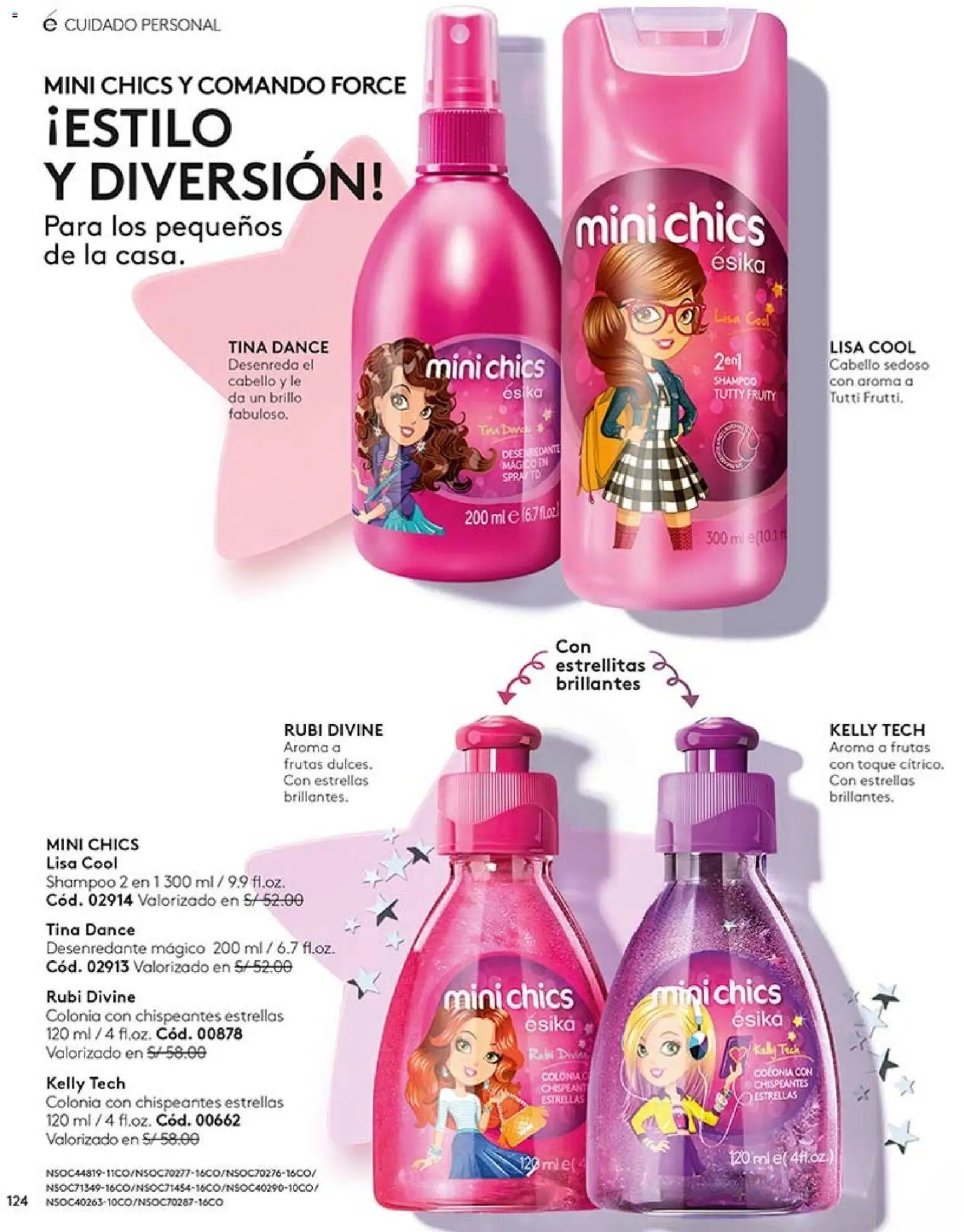 Catálogo Ésika válido desde 22/08/2026 | Página: 124 | Productos: Shampoo