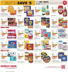 Preview of Family Fare weekly ads valid from 08/30/2026 | Page: 4 | Products: Salami, Bacon, Sauce, Tomato