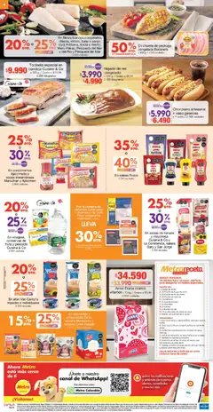 Metro catálogo Ahorro por montones -  Vista previa de la revista de la tienda Metro valido desde el 02/10/2026 | Página: 4 | Productos: Gaseosa, Carne de res, Taza, Oliva