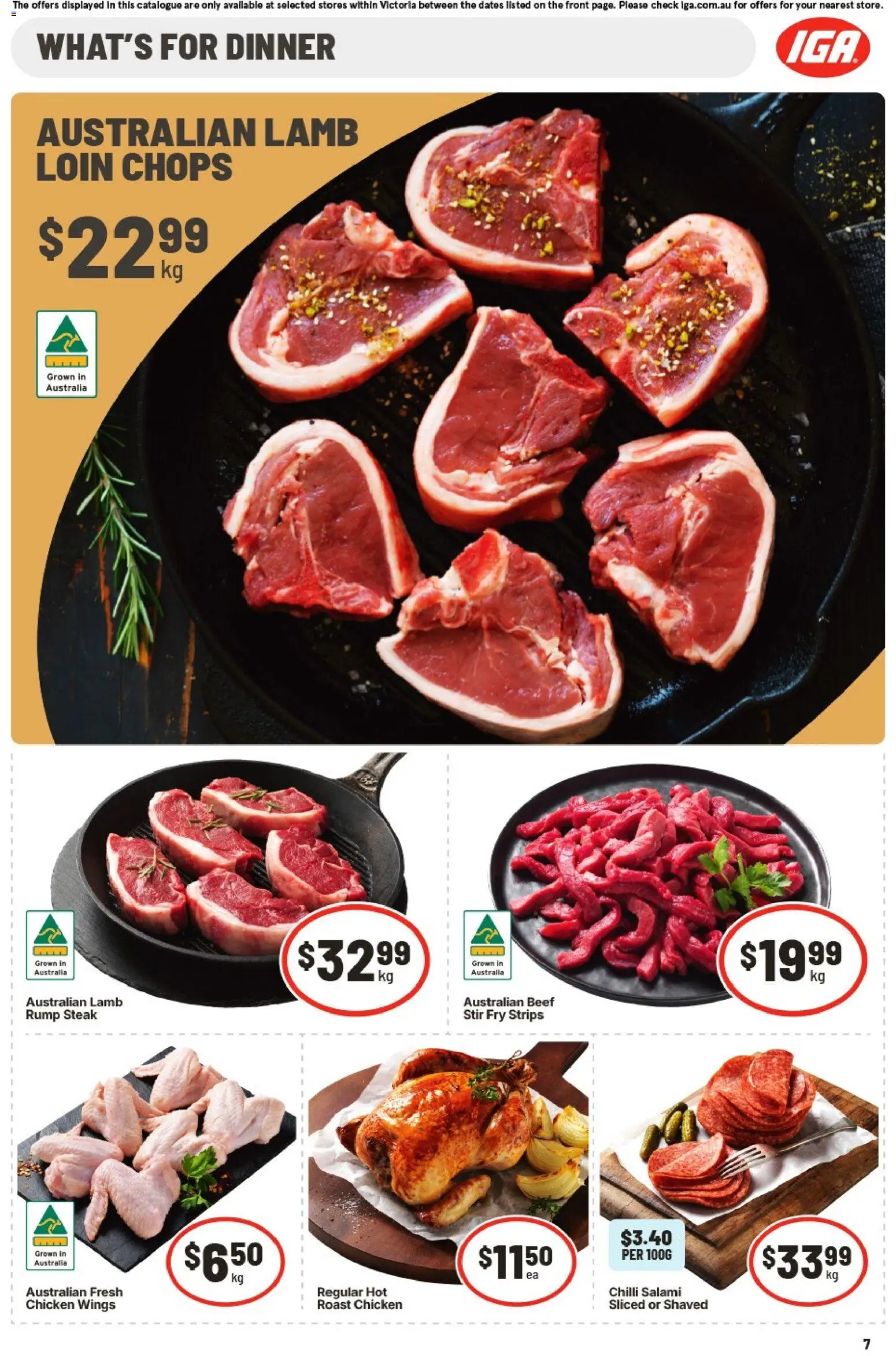 IGA catalogue - valid from 09/09/2026 | Page: 8 | Products: Beef, Steak, Chilli, Roast