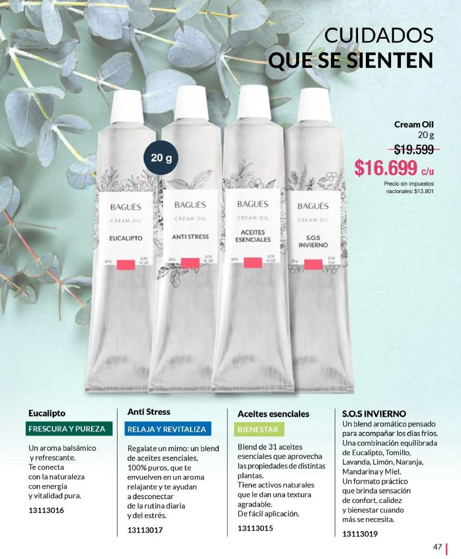 Bagués catálogo │ válido desde el 21/09/2026 | Página: 47 | Productos: Té