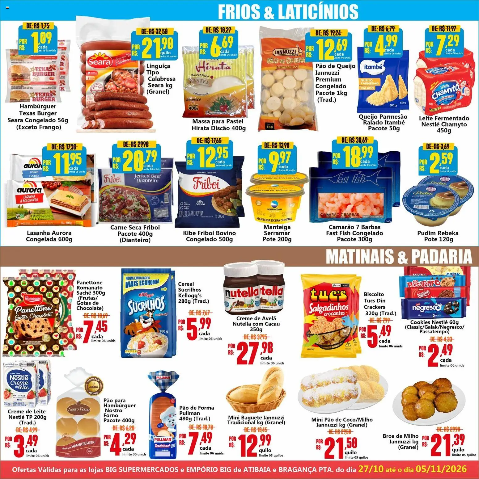 Big Supermercados Folheto - válido de 27/10/2026 | Página: 4