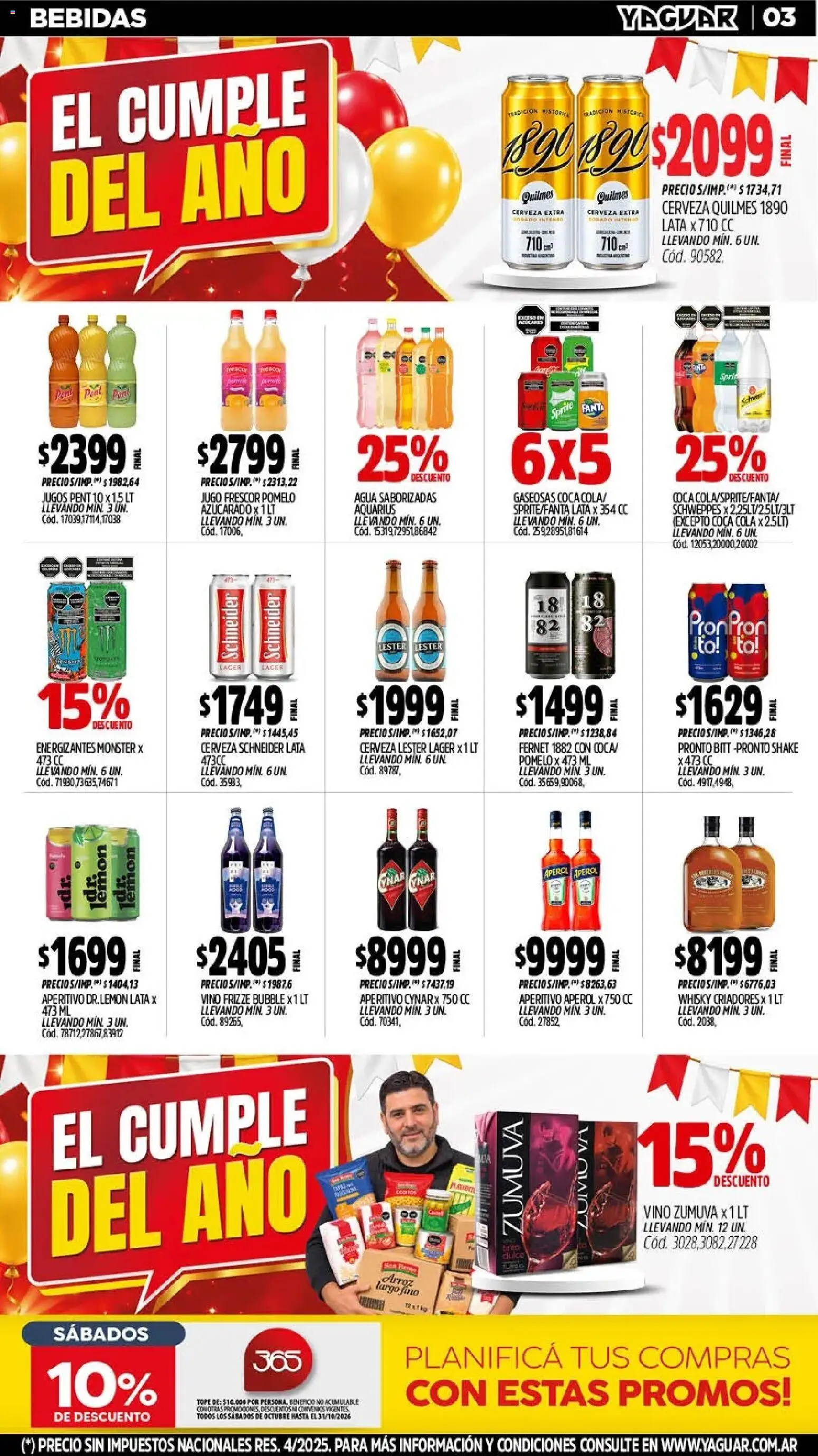 Yaguar - Oferta Semanal Santa Fé │ válido desde el 12/10/2026 | Página: 5