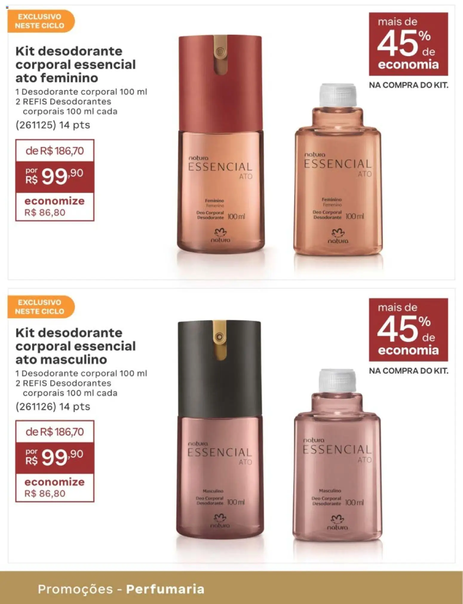 Natura Folheto - válido de 10/08/2026 | Página: 194 | Produtos: Desodorante