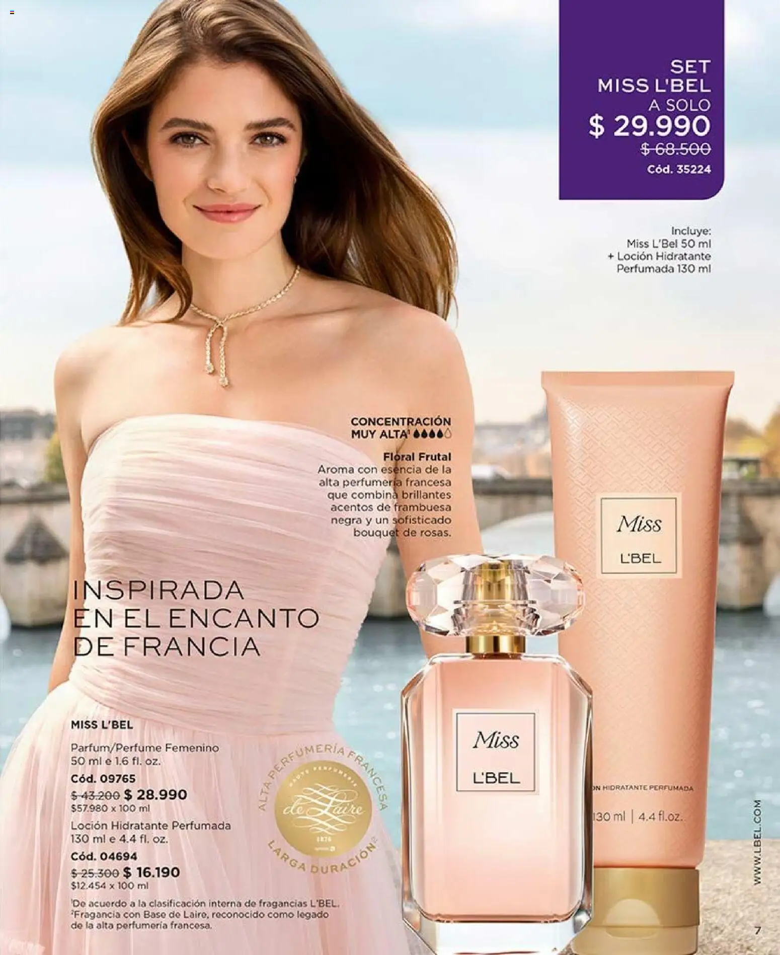 Catálogo L'Bel Campaña 11 │ válido desde el 15.06.2026 | Página: 7 | Productos: Loción, Fragancia, Base
