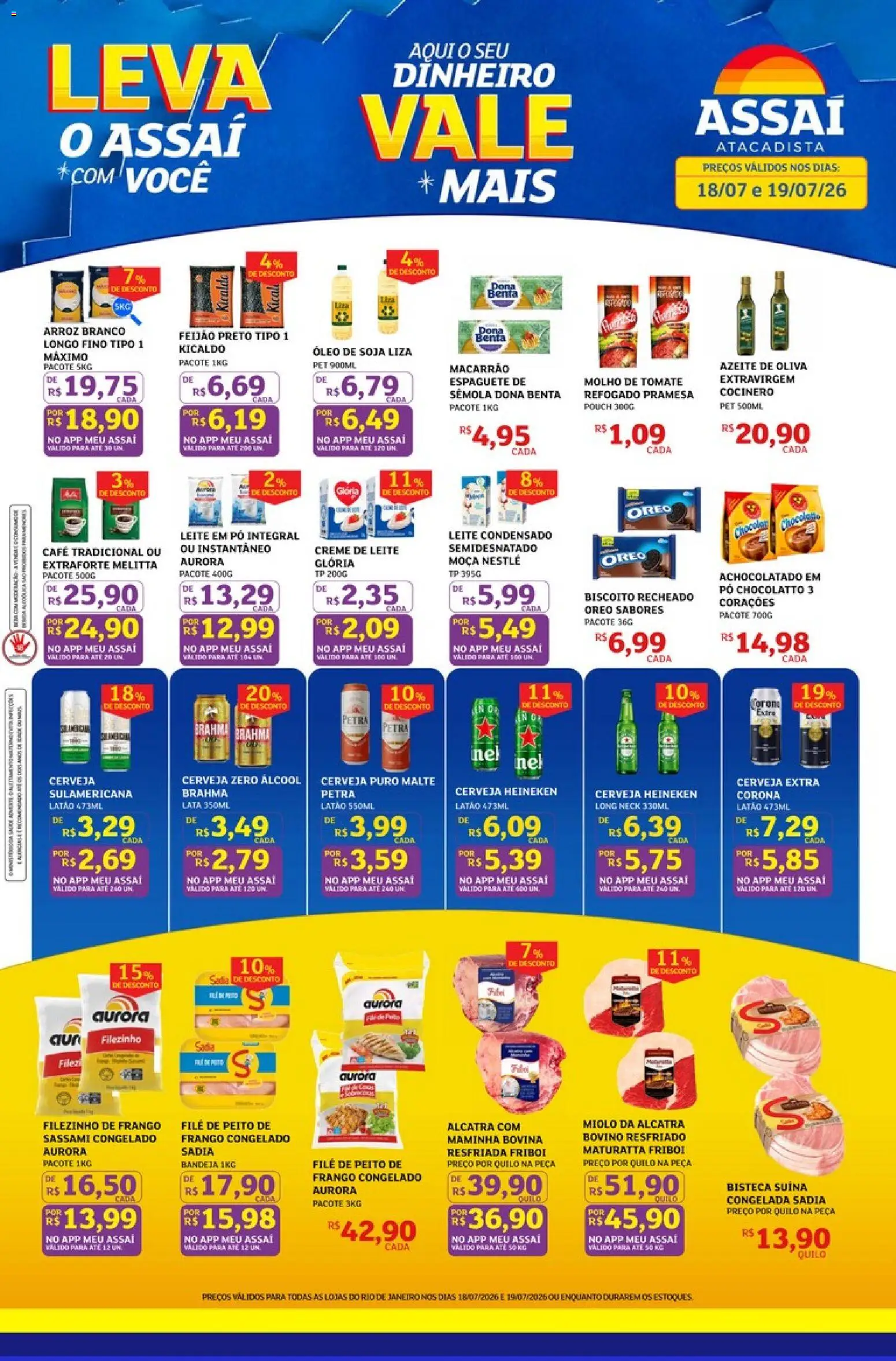 Assaí Atacadista ofertas - RJ de 18/07/2026 catalogue cover