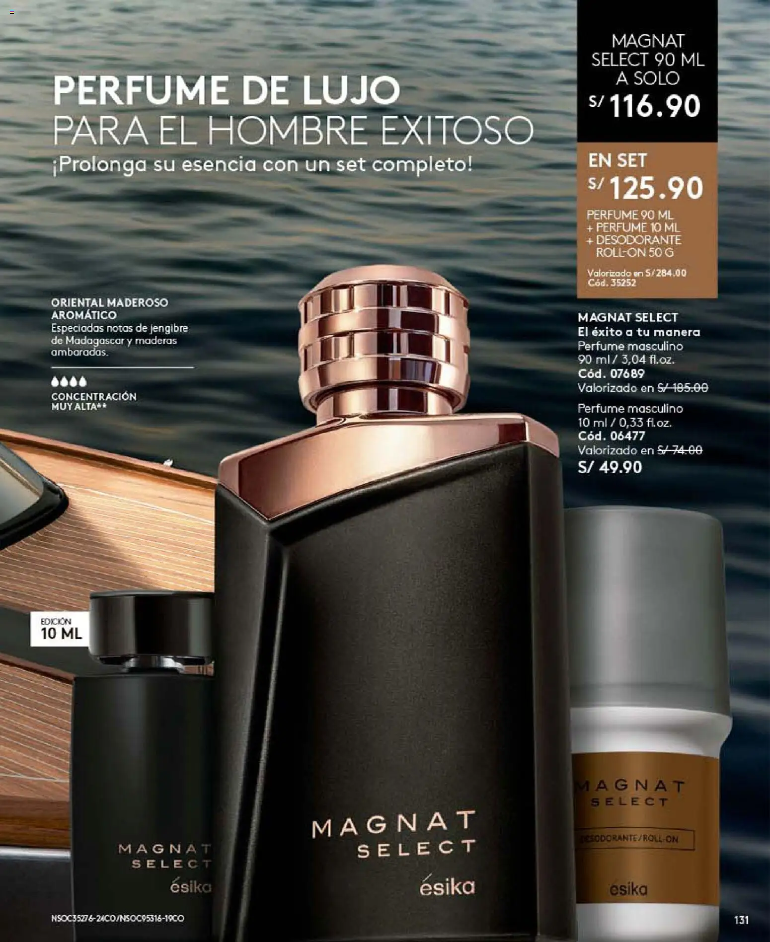 Catálogo Ésika válido desde 30.05.2026 | Página: 131 | Productos: Desodorante, Perfume