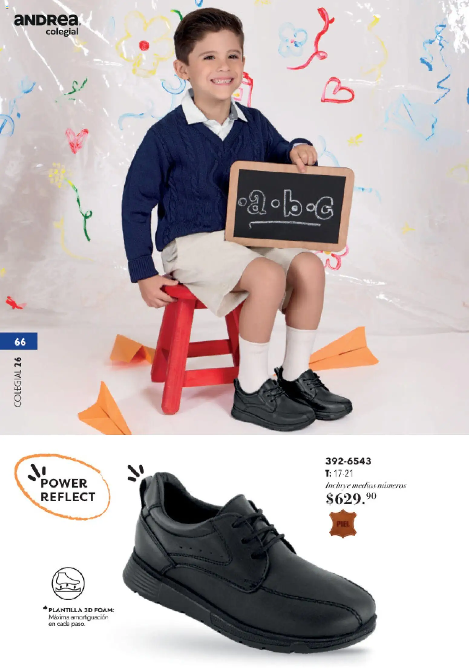 Nuevas ofertas de Andrea válidas en toda la República Mexicana desde el 23/05/2026. ¡Encuentra las mejores ofertas en Andrea catálogo Colegial! | Página: 66