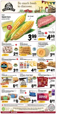 Preview of Farm Boy weekly flyer / circulaire from shop Farm Boy valid from 14.05.2026