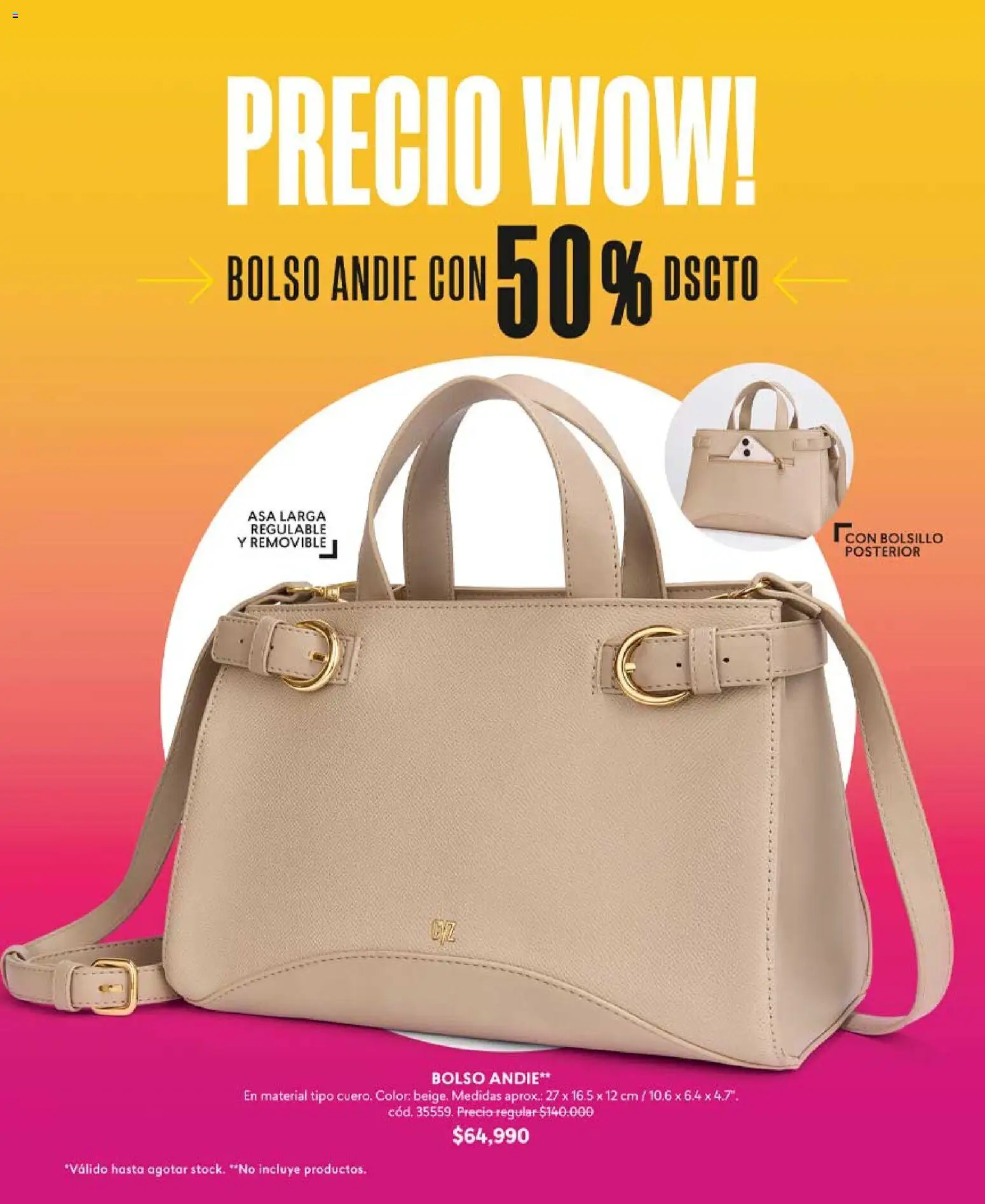CyZone revista - valida desde el 04.05.2026 | Página: 52 | Productos: Bolso
