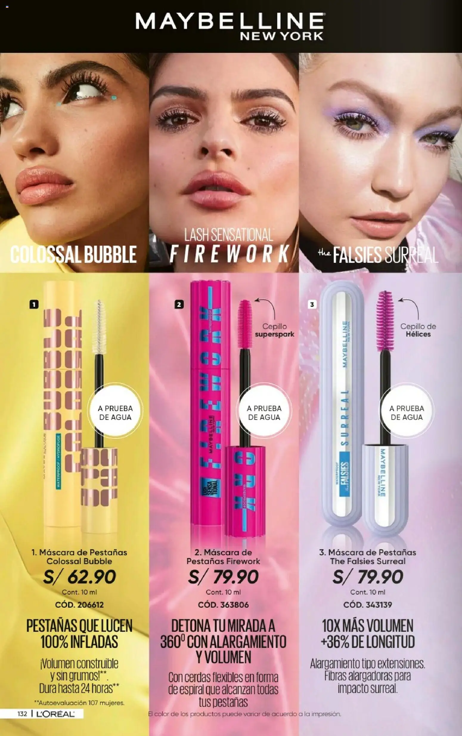 Catálogo Azzorti válido desde 20/09/2026 | Página: 134 | Productos: Máscara, Agua