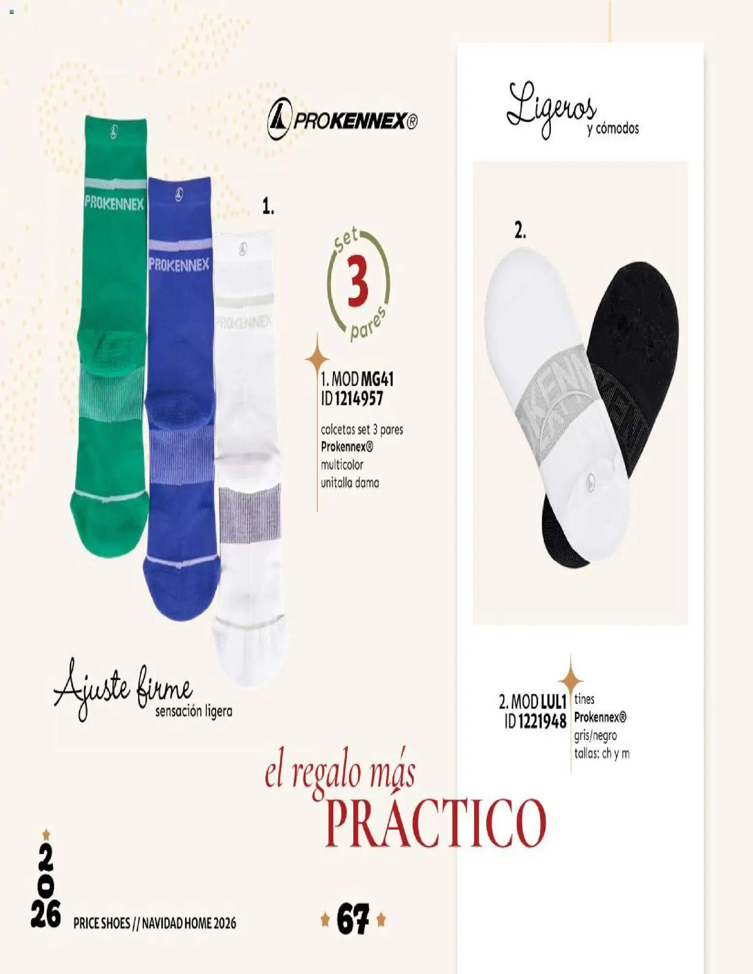 Nuevas ofertas de Price Shoes válidas en toda la República Mexicana desde el 15/10/2026. ¡Encuentra las mejores ofertas en Price Shoes catálogo Navidad Home! | Página: 68
