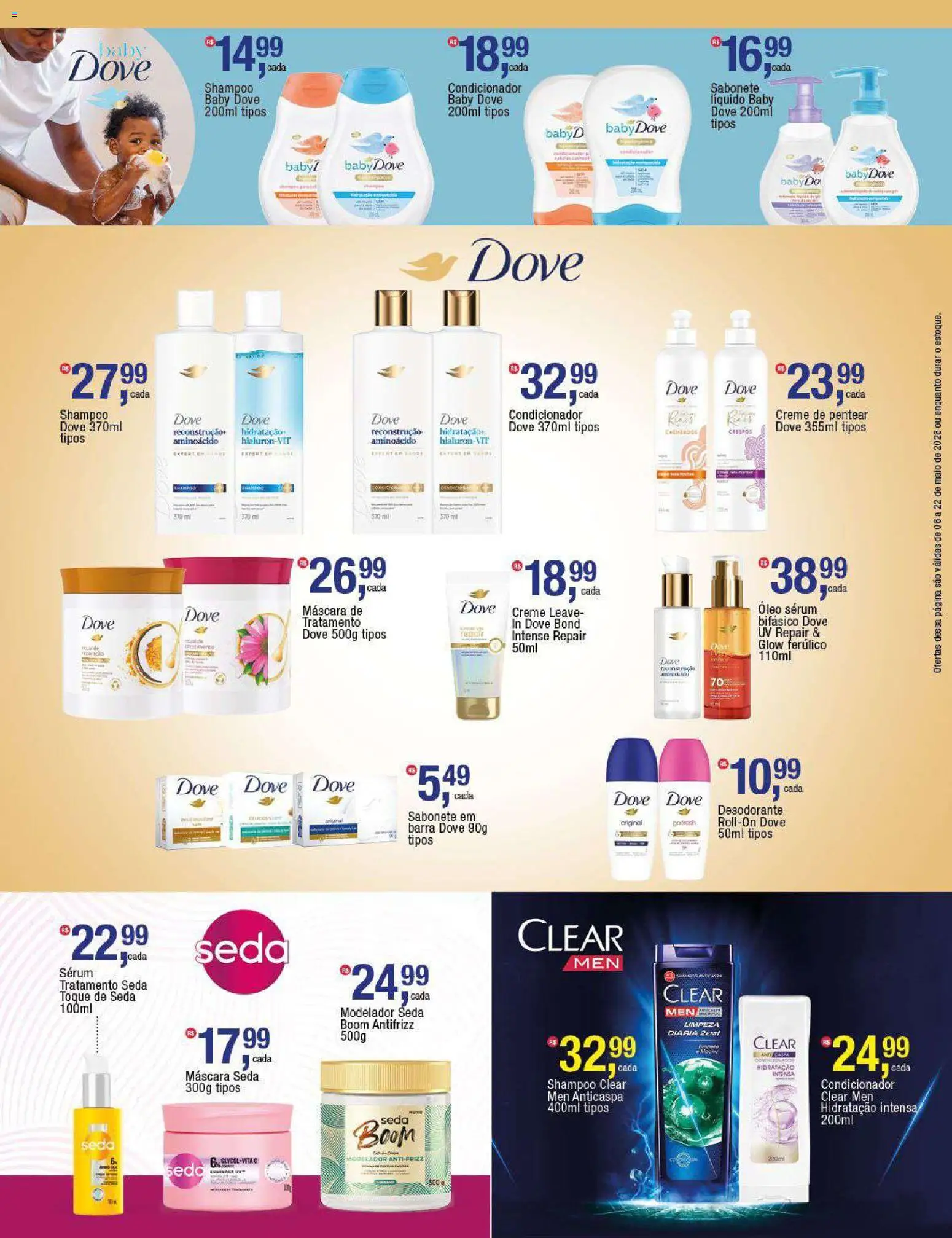 Frangolândia Folheto - válido de 06.05.2026 | Página: 7 | Produtos: Desodorante, Sérum, Creme, Sabonete