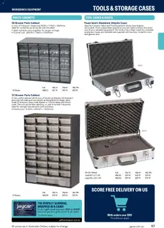 Preview of Jaycar Engineering & Scientific Catalogue 2025/2026  - valid from 09.07.2025 | Page: 97 | Products: Cabinet, Drawer, Wine, Glasses