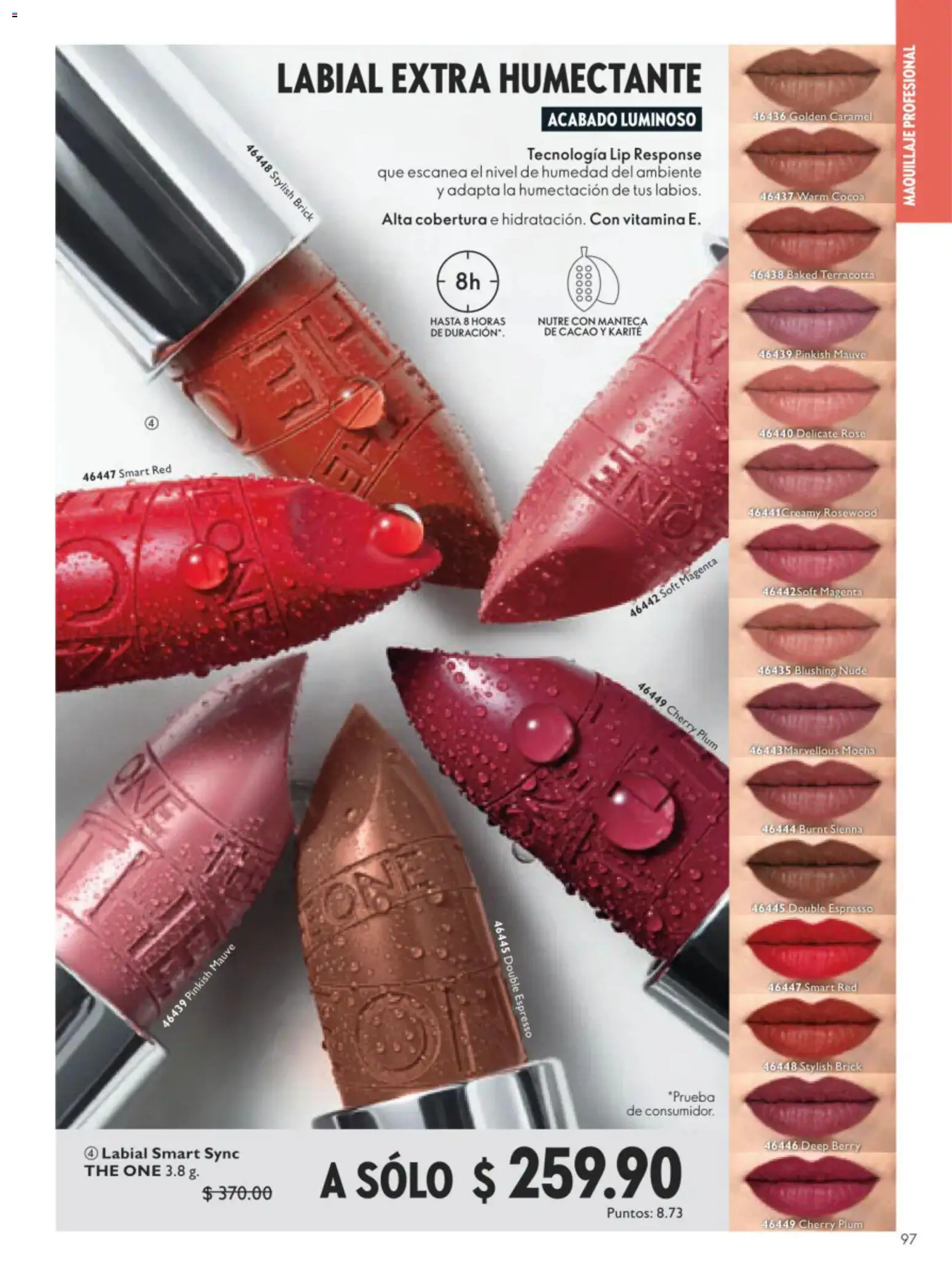 Nuevas ofertas de Oriflame válidas en toda la República Mexicana desde el 11/07/2026. ¡Encuentra las mejores ofertas en Oriflame campaña 10 2026! | Página: 97 | Productos: Cacao, Maquillaje
