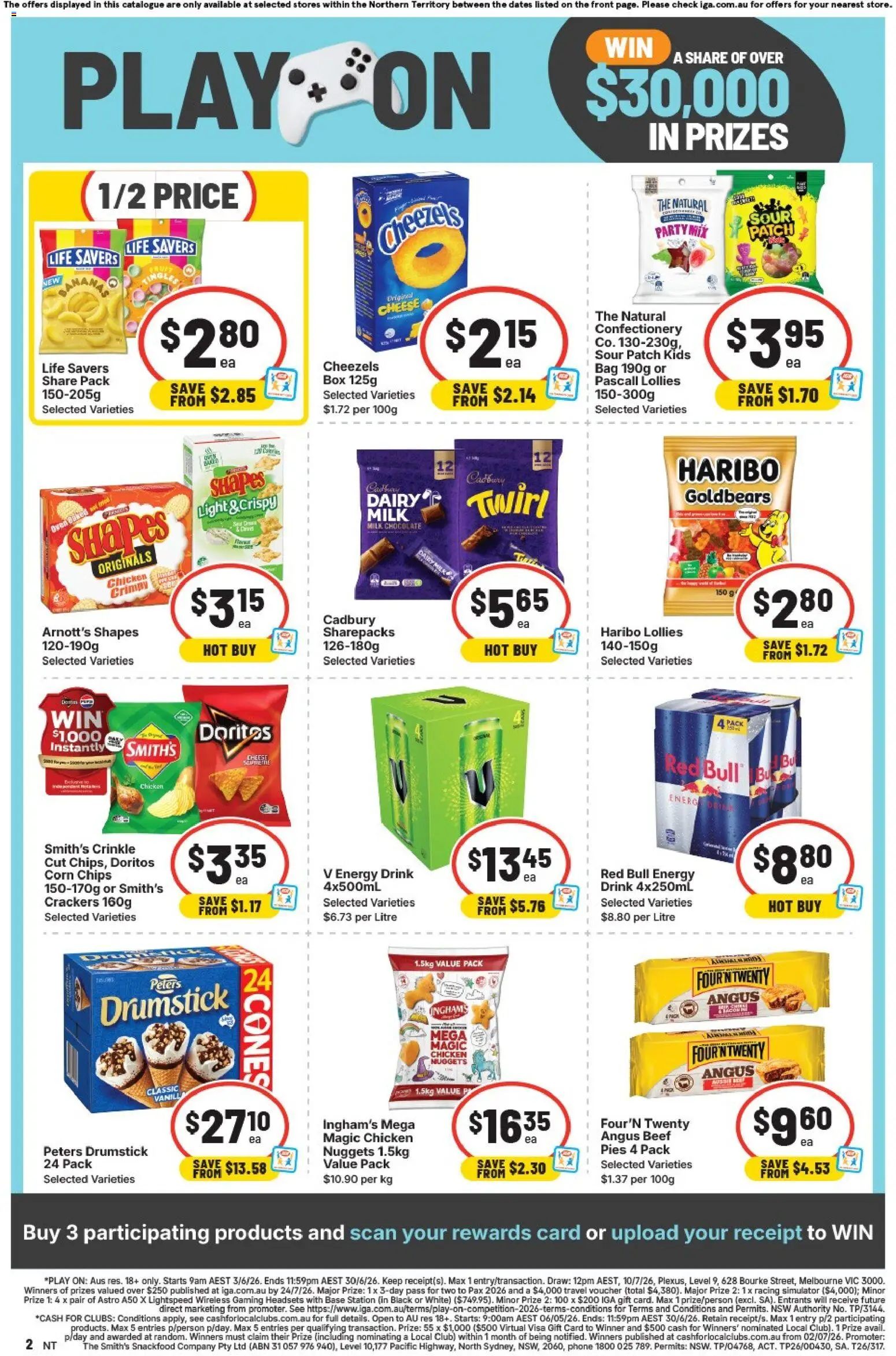 IGA catalogue - valid from 17.06.2026 | Page: 2 | Products: Box, Light, Beef, Phone
