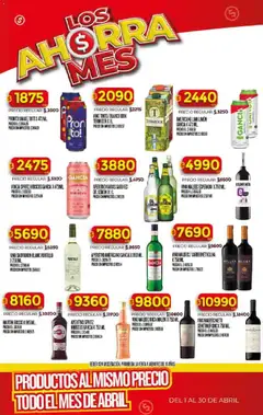 Vista previa Dia - Ofertas - LOS AHORRA válido desde el 01.04.2026 | Página: 11 | Productos: Lima, Limón, Vino