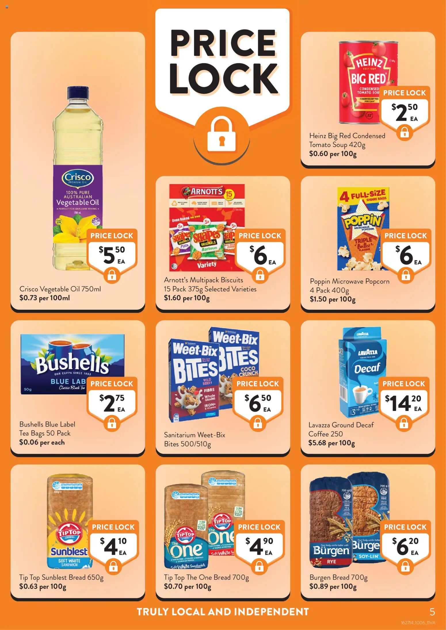Foodworks catalogue - valid from 03.06.2026 | Page: 5 | Products: Coffee, Pizza, Tea, Biscuits