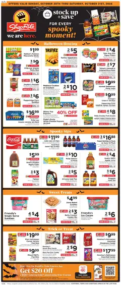 Preview of ShopRite weekly ads valid from 10/25/2026