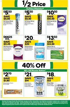 Preview of Woolworths catalogue - valid from 08/07/2026 | Page: 30 | Products: Water, Weight, Tablets, Vitamin