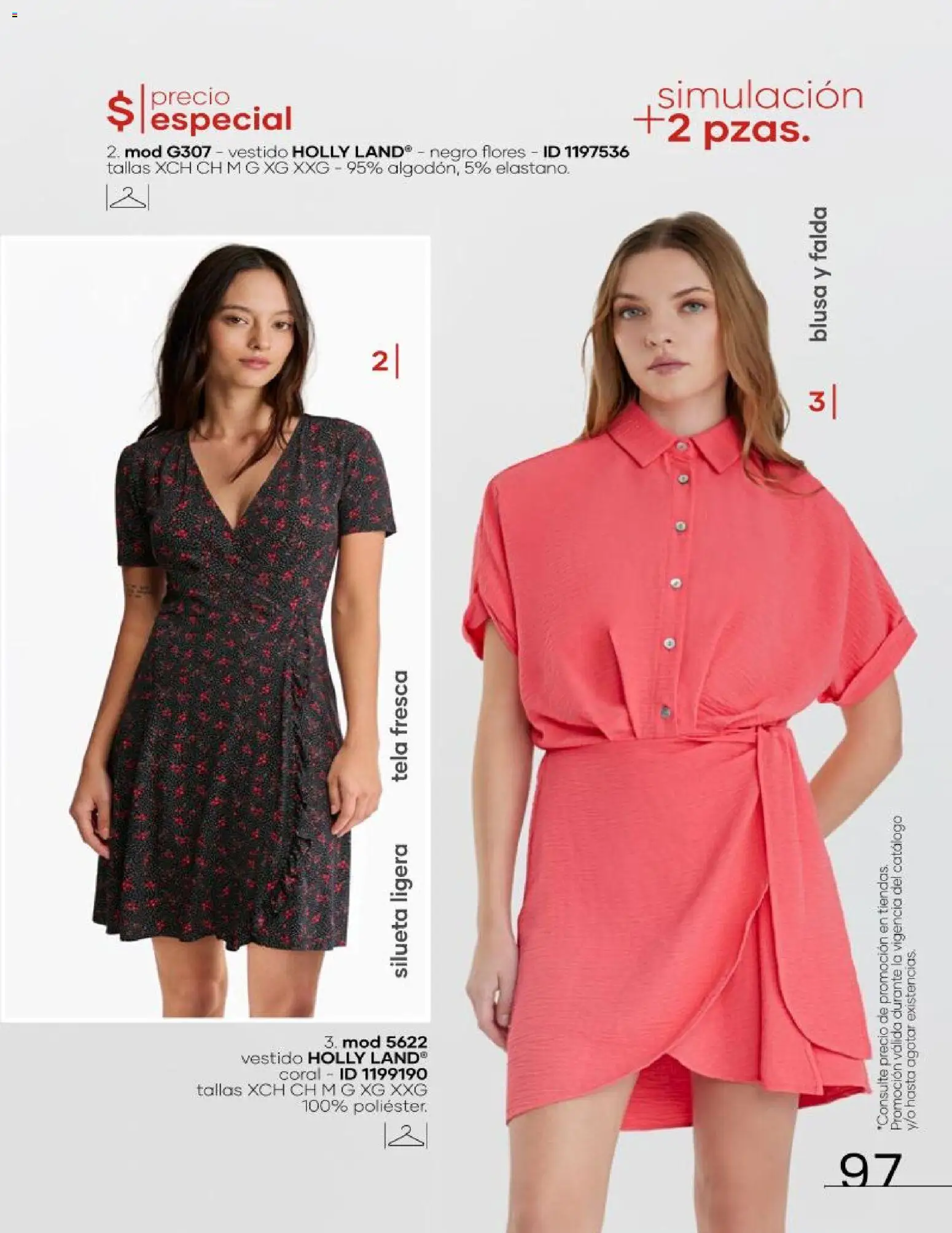 Nuevas ofertas de Price Shoes válidas en toda la República Mexicana desde el 16.06.2026. ¡Encuentra las mejores ofertas en Price Shoes catálogo Cierre de temporada! | Página: 97 | Productos: Blusa, Vestido, Falda