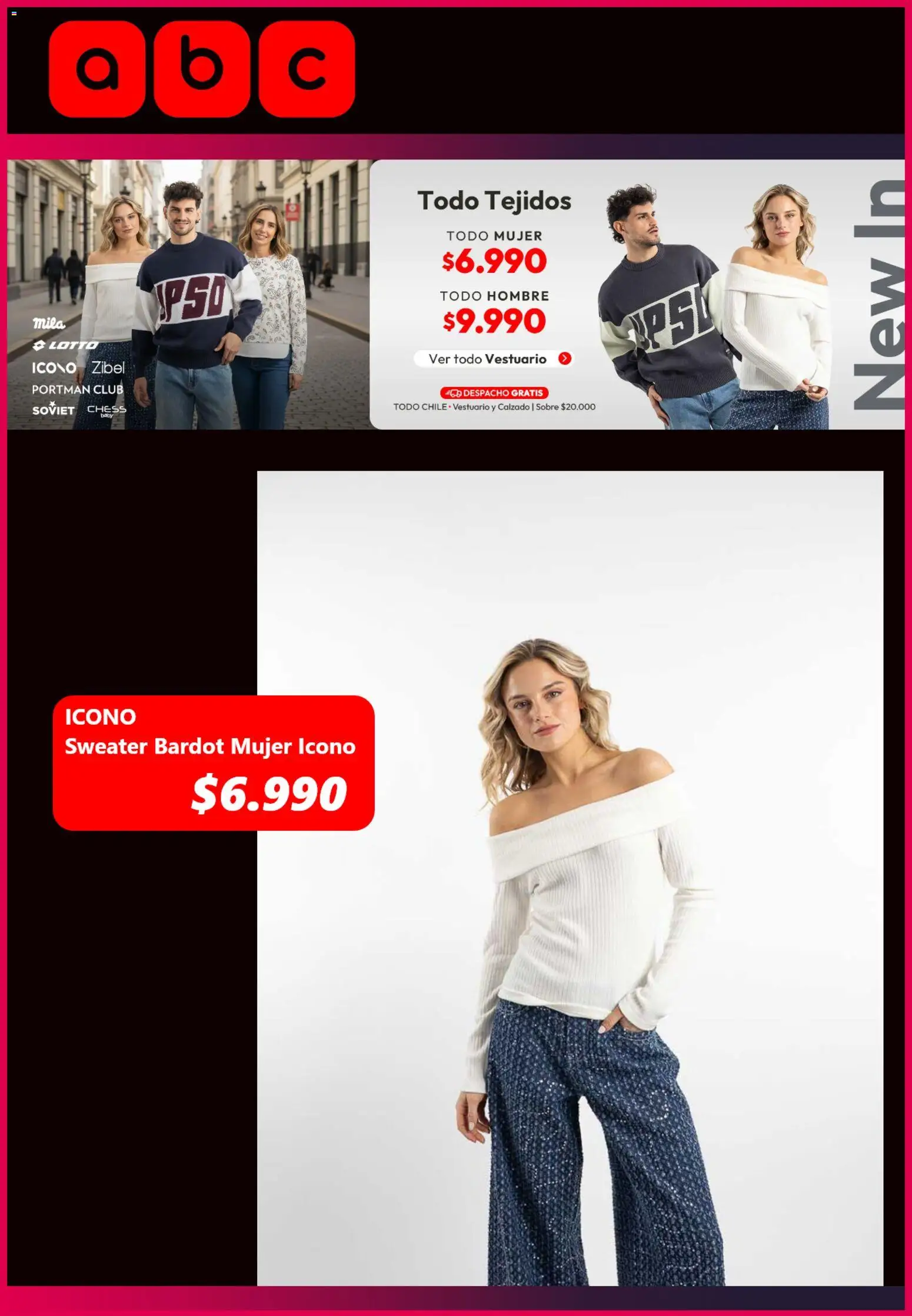 ABC Ofertas │ válido desde el 24.08.2026 | Página: 6 | Productos: Sweater, Sobre