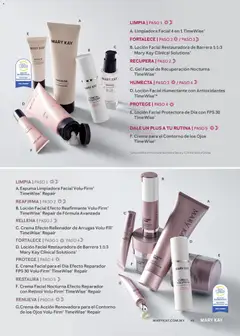 Vista previa de Espuma Limpiadora Facial Volu-Firm® TimeWise® Repair, Facial cleansing foam, nuevo folleto de la tienda, válido en México a partir del 01.05.2026 | Página: 49