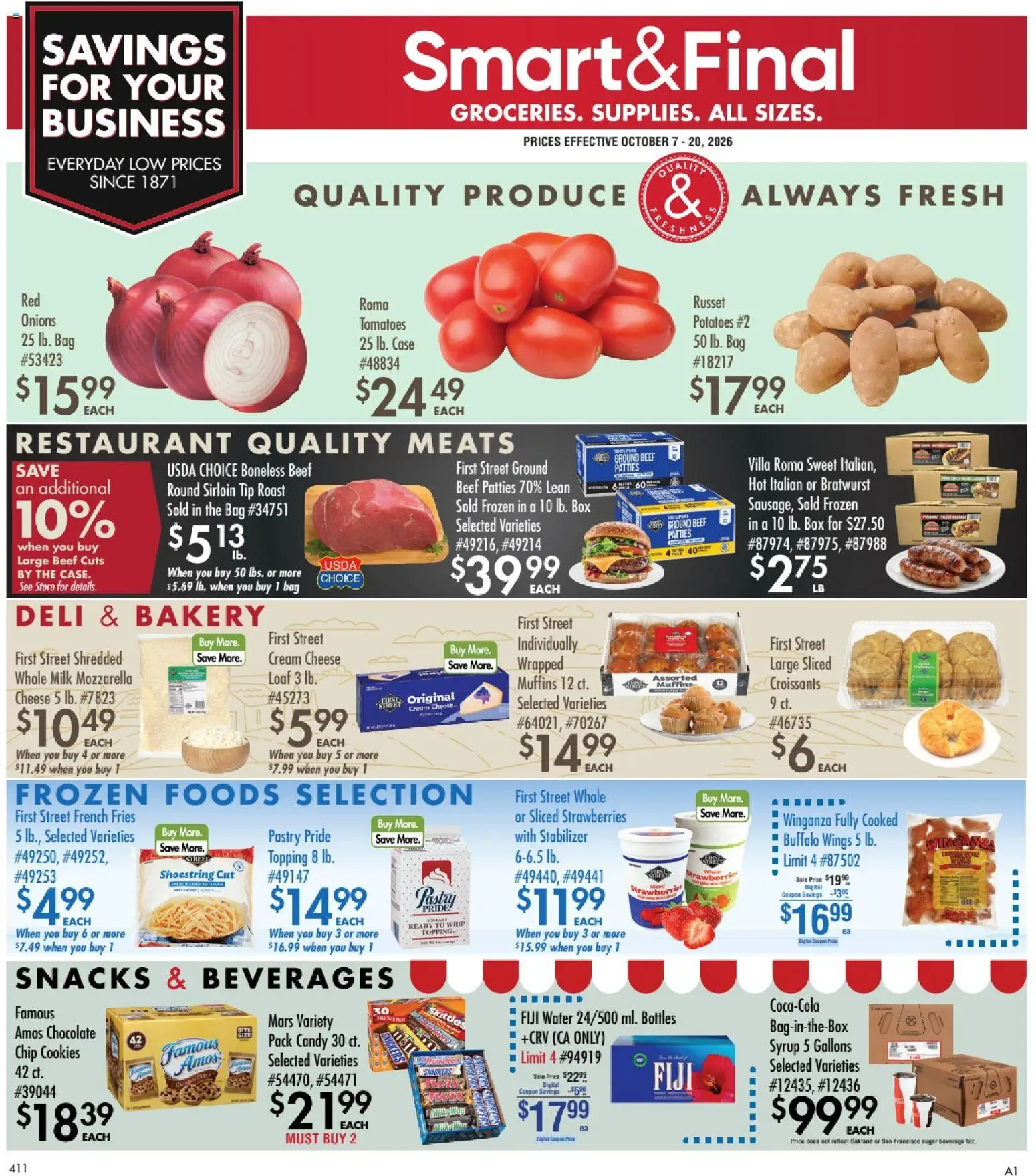 Smart & Final Business & Club - valid from 10/07/2026 | Page: 1